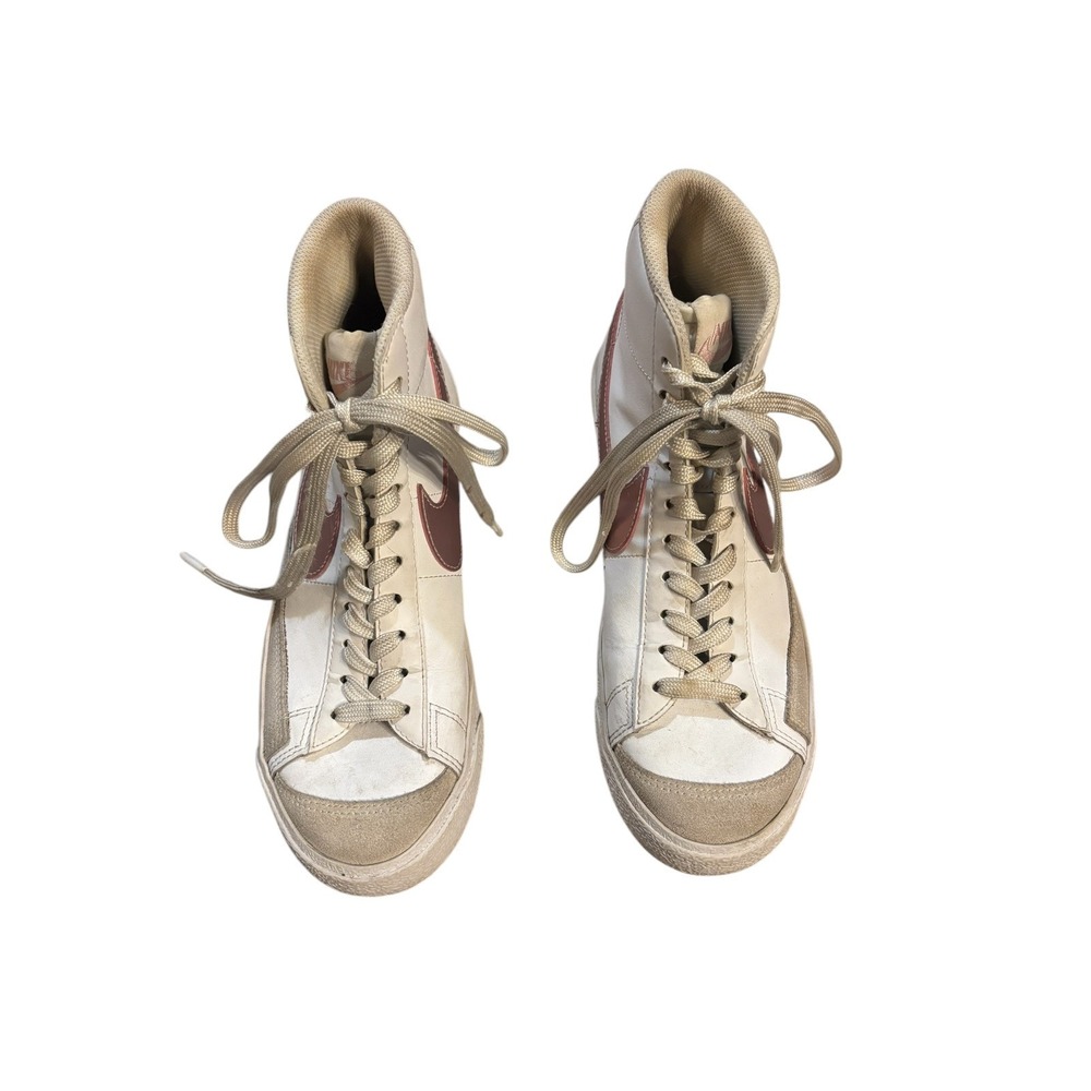 Nike Blazer Mid 77 White Pink Glaze Size 7Y